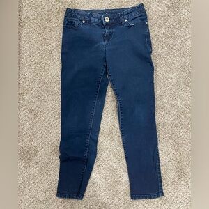 LC Lauren Conrad skinny jeans size 4 stretch fit cropped ankle length